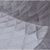 Стул AksHome EZRA (Эзра) темно-серый велюр 23/черный купить в Минске