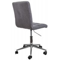 Кресло AksHome FIJI (Фиджи) серый ткань JH09-07/хром купить в Минске