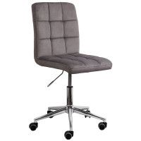 Кресло AksHome FIJI (Фиджи) светло-серый велюр HCJ-38/хром