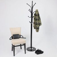 Вешалка AksHome Finn (Финн) черная купить в Минске