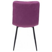 Стул AksHome FIONA (Фиона) ежевичный велюр G062-29/черный купить в Минске