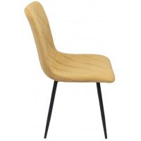 Стул AksHome FIONA (Фиона) карри велюр G062-22/черный купить в Минске