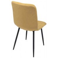 Стул AksHome FIONA (Фиона) карри велюр G062-22/черный купить в Минске