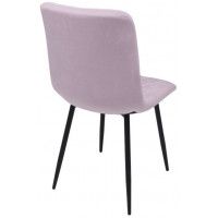 Стул AksHome FIONA (Фиона) пыльная роза/черный (уценка 1 шт.) купить в Минске