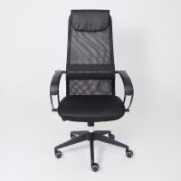 Кресло AksHome FIRST (Фирст) PL ткань/сетка черный купить в Минске