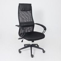 Кресло AksHome FIRST (Фирст) PL ткань/сетка черный купить в Минске