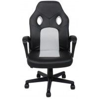 Кресло AksHome FLAVIY (Флави) ткань черный/серый/белый купить в Минске Кресло AksHome FLAVIY (Флави) ткань черный/серый/белый купить в Минске