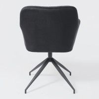 Кресло поворотное AksHome FLOWER черный купить в Минске