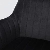 Кресло поворотное AksHome FLOWER черный купить в Минске