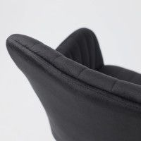 Кресло поворотное AksHome FLOWER черный купить в Минске