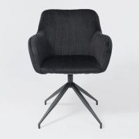 Кресло поворотное AksHome FLOWER черный купить в Минске