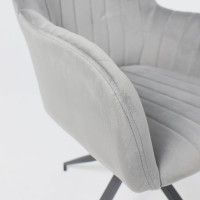 Кресло поворотное AksHome FLOWER серый купить в Минске