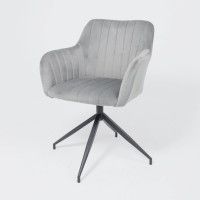 Кресло поворотное AksHome FLOWER серый купить в Минске