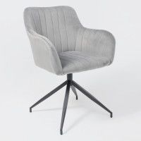 Кресло поворотное AksHome FLOWER серый купить в Минске