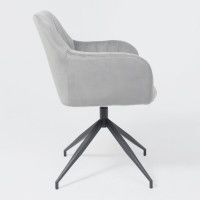 Кресло поворотное AksHome FLOWER серый купить в Минске