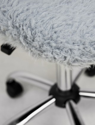 Кресло  AksHome  FLUFFY (флуффи) серый