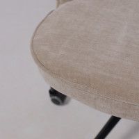 Кресло AksHome Foxy (Фокси) бежевый шенилл Ote Canna 170/черный купить в Минске