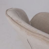 Кресло AksHome Foxy (Фокси) бежевый шенилл Ote Canna 170/черный купить в Минске