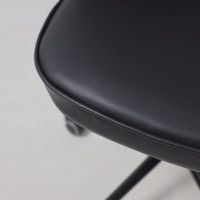 Кресло AksHome Foxy (Фокси) экокожа черный/черный купить в Минске