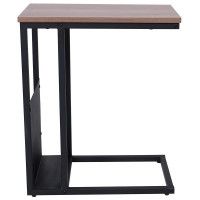 Стол журнальный AksHome FOXY дуб/черный купить в Минске