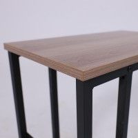 Стол журнальный AksHome FOXY дуб/черный купить в Минске