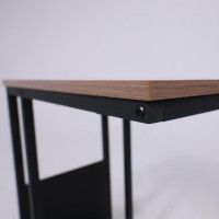 Стол журнальный AksHome FOXY дуб/черный купить в Минске