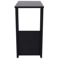 Стол журнальный AksHome FOXY темный дуб/черный купить в Минске