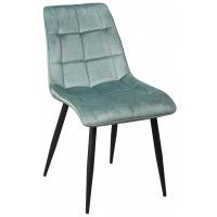 Стул AksHome FRED NEW (Фред) бутылочный велюр /черный