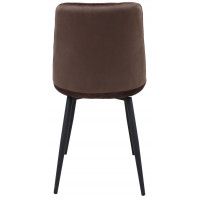 Стул AksHome FRED NEW (Фред) коричневый велюр /черный купить в Минске Стул AksHome FRED NEW (Фред) коричневый велюр /черный купить в Минске