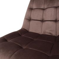 Стул AksHome FRED NEW (Фред) коричневый велюр /черный купить в Минске Стул AksHome FRED NEW (Фред) коричневый велюр /черный купить в Минске