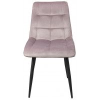 Стул AksHome FRED NEW (Фред) пыльно-розовый велюр / черный купить в Минске Стул AksHome FRED NEW (Фред) пыльно-розовый велюр / черный купить в Минске