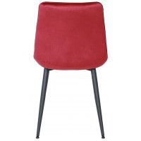 Стул AksHome FRED NEW (Фред) винный велюр /черный купить в Минске Стул AksHome FRED NEW (Фред) винный велюр /черный купить в Минске