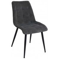 Стул AksHome FRED NEW (Фред) серый вельвет /черный Стул AksHome FRED NEW (Фред) серый вельвет /черный