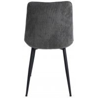 Стул AksHome FRED NEW (Фред) серый вельвет /черный купить в Минске Стул AksHome FRED NEW (Фред) серый вельвет /черный купить в Минске