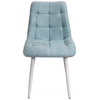 Стул AksHome Fred (Фред) ткань мятный 1701-20 / белый купить в Минске