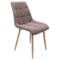 Стул AksHome Fred (Фред) ткань серый 1701-27 / дуб