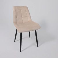 Стул AksHome Fred (Фред) карамельный велюр HLR-43/черный купить в Минске