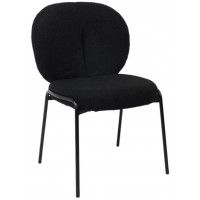 Стул AksHome FROST (Фрост) черный букле QQS15/черный Стул AksHome FROST (Фрост) черный букле QQS15/черный