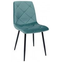 Стул AksHome GILL (Гилл) бутылочный велюр/черный