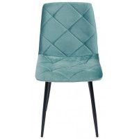 Стул AksHome GILL (Гилл) бутылочный велюр/черный купить в Минске