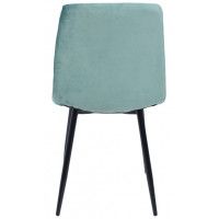 Стул AksHome GILL (Гилл) бутылочный велюр/черный купить в Минске