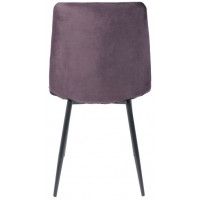 Стул AksHome GILL (Гилл) сливовый велюр/черный купить в Минске