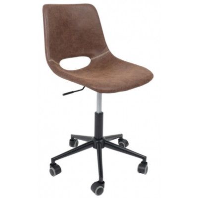 Кресло AksHome GIN темно-коричневый/черный купить в Минске