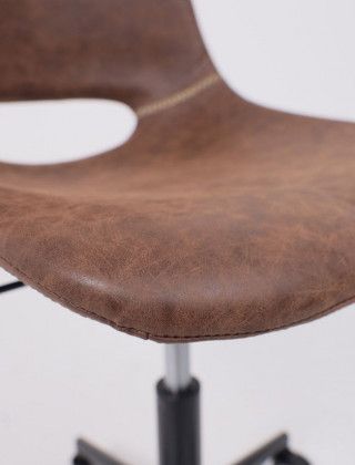 Кресло AksHome GIN темно-коричневый/черный купить в Минске