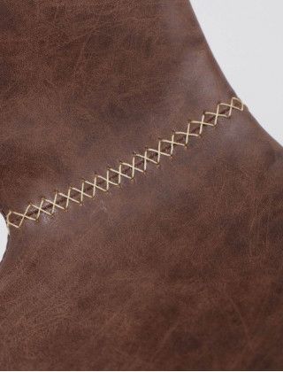 Кресло AksHome GIN темно-коричневый/черный купить в Минске