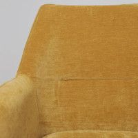 Кресло поворотное AksHome GRAFF (Графф) горчичный шенилл Ote Canna 273/черный купить в Минске Кресло поворотное AksHome GRAFF (Графф) горчичный шенилл Ote Canna 273/черный купить в Минске