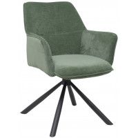 Кресло поворотное AksHome GRAFF (Графф) зеленый шенилл Ote Canna 355 /черный Кресло поворотное AksHome GRAFF (Графф) зеленый шенилл Ote Canna 355 /черный