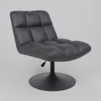 Кресло поворотное AksHome GRANDE (Гранде) экокожа винтажный черный WATUSI 16/черный купить в Минске