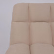 Кресло поворотное AksHome GRANDE (Гранде) песочная ткань Linen Fabric-3/черный купить в Минске