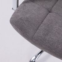 Кресло Akshome HARMONY (Хармони) серая ткань/хром купить в Минске